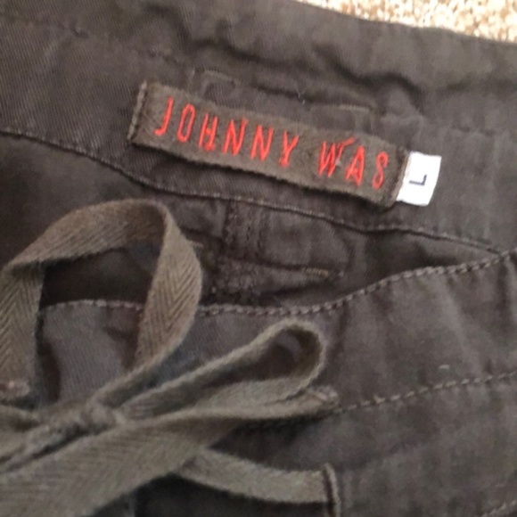 JOHNNY WAS Vintage Drawstring Embroidered Pants - Picture 8 of 14